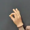 Rollo Gato Funda para Dedo Agitar Tono Cinco Dedos Palma Abierta Mini Mano Dedos Juguete de Gato Divertido Creativo