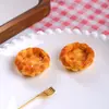 Simulação Torta de Frutas Grande Ovo Torta Comida Brinquedo Resina Torta de Ovo Ornamento Boneca Brinquedo Acessórios diy Ímã de Geladeira Chaveiro