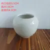Vaso de Flores Pequeno, Planta Suculenta Verde, Cipreste de Bambu, Cerâmica com Esmalte Rachado a Frio Virada em Forno Vasos para Mesa Interna e Externa com Furos Ornamentos de Cerâmica