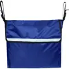 Bolsa para Reposabrazos de Silla de Ruedas Eléctrica, Bolsa de Almacenamiento Colgante Ajustable, Bolsillo Lateral Multifuncional para Documentos de Oficina, Almacenamiento Trasero para Silla de Ruedas