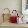 Bolsa de Mano Tejida Hueca de Verano 2026 Multicolores Vintage Hecha a Mano Tejida Gran Capacidad Bolso de Hombro para Viajes Diarios para Mujeres