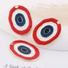 Accesorios DIY de aleación para goteo de aceite Ojo del Diablo, colgante de ojo redondo transfronterizo, colgante de llavero, accesorios de joyería