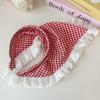 Diadema, Turbante, Bufanda Triangular de una Pieza, Bufanda Cuadrada, Accesorios para el Cabello Estilo Pastoral, Diadema de Playa para Mujer, Diadema de Encaje