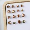 Rhinestones Decorativos para Uñas K9 de Circonita Súper Brillantes Sin Base, Serie de Colores Melard Accesorios para Uñas Hechos a Mano con Rhinestones