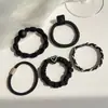 Bandas Elásticas para el Cabello de Otoño e Invierno para Mujer, Alta Elasticidad, Accesorios para el Cabello Duraderos, Ligas para el Cabello Elegantes, Bandas de Goma
