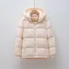 Casaco acolchoado de inverno quente com capuz, unissex, para casal, 90% plumas, novo padrão nacional, da marca Pinghu Chixin