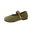 Zapatos Mary Jane para Mujer para Verano 2026, Nuevo Estilo para Combinar con Faldas, Zapatos de Salón Bajos Retro con Velcro, Mocasines Planos