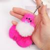 Bolsa Pequeña de Peluche de Zorro para Mujer Colgante Pequeño Llavero de Peluche para Coche Accesorios para Mochila Venta al por Mayor Divertido Bolso para Montar en Coche