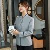 Overoles de limpieza manga larga propiedad del hospital PA hotel habitación de hotel uniforme de tía asistente de limpieza ropa de otoño e invierno