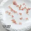 Decoraciones Coloridas para Uñas de Mariposa Jardín Resina Hecho a Mano Materiales DIY Accesorios Versátiles Maquillaje Escenario Infantil