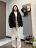 Chaqueta de Algodón Casual y Versátil con Cuello Alto para Mujer en Otoño e Invierno, Cálida y a la Moda, Chaqueta tipo "pan" de Marca Trendy para Deporte y Ocio, para Pareja
