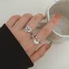 Europa y Estados Unidos cadena de amor transfronteriza conjunto de anillos anillo pequeño número de viento frío sexual anillo de gama alta anillo anillo anillo mujeres