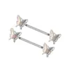 Amazon, Aliexpress, Ebay Mais Vendidos Conjunto de 8 Peças de Joias para Body Piercing Moda Europeia e Americana Multicor, Piercings de Língua, Piercings de Mamilo