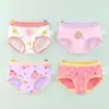 Roupa Íntima Infantil Categoria Feminina Algodão Puro Tamanho Pequeno e Médio Roupa Íntima Infantil Roupa Íntima de Menina Cueca de Algodão Puro Desenho Animado Roupa Íntima Infantil Lote