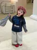Maiyoyo|Novidades Maiyoyo para Bebês Meninos Meninas Bebês Casual Fofo Listrado Falso Duas Peças Camiseta Camada Base