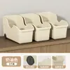 Caja de Almacenamiento de Escritorio para el Hogar Estante Inclinado para Especias de Gabinete de Cocina Soporte Multifuncional Abierto Grande para Tapa de Olla