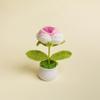 Girassol Acabado Planta em vaso Tecido à mão Buquê de flores Terminado Flor Eterna Dia dos Professores Dia das Crianças Presente Mercado Noturno Stall