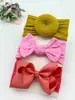 Venta caliente banda para el pelo de bebé lazo de nailon accesorios para el pelo de niños calcetines de bola súper suaves juego de tocado ancho Venta al por mayor