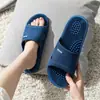 Pantuflas Casuales para Masaje de Pies en Casa para Mujer 2026 Nuevas Engrosadas Antideslizantes Anti-Olor para Baño Pantuflas de Pareja para Hombre