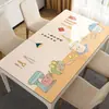 Mantel Individual para Mesa de Comedor Estilo Nuevo 2026, Lujo Ligero y Sensación de Alta Gama, Mantel de Vidrio Suave de PVC, Mantel Aislante de Calor, Mantel Protector de Mesa Resistente a Altas Temperaturas