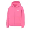 Desejo Comércio Exterior Personalizado Tendência Versátil Estilo de Rua Y2K Solto Zíper Cardigan Moletom Top Unissex Atacado