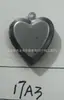 Variedad en Stock de Cajas de Fotos de Cobre, Hierro y Acero Inoxidable, Colgantes de Collar de Corazón de Melocotón/Amor Modernos y Creativos, Joyería con Forma de Corazón