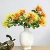 Flor Artificial grande Flor Artificial de Acácia Flor de Castanha decoração de casa flor de formato especial salão de casamento flor de plástico arranjo de flores artificiais