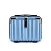 Estojo de Maquiagem Pequeno Portátil, Bolsa de Skincare e Maquiagem Moderna de Grande Capacidade, Bolsa de Armazenamento de Maquiagem Feminina para Viagem