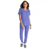 Amazon Ropa para Lavar a Mano Transfronteriza para Mujer, Traje Elástico de Secado Rápido, Ropa Quirúrgica para Doctor y Enfermera, Ropa para Trabajo Dental, Personalizada