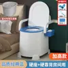 Inodoro de Plástico Portátil para Ancianos, Orinal para Adultos, Silla de Inodoro para Pacientes Discapacitados, Uso en Dormitorio, Escupidera Anti-Olor para Mujeres Postparto