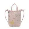 Bolso Cubo de Moda Estilo Chino Nuevo para Mujer 2025 Nueva Moda de Verano Bolso de Hombro Bordado Bolso Casual para el Trabajo y el Viaje