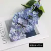 Hortensia de pagoda de una rama nórdica flor artificial decoración de lugar de boda en casa accesorios de fotografía flor falsa de hortensia