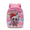 Mochilas de Desenho Animado Novas e Fofas Transfronteiriças para Homens, Mulheres e Crianças, Bolsas Escolares para Jardim de Infância, Concha Dura para Uso Externo Atacado