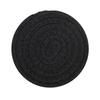 Individual Trenzado de Cuerda de Algodón para Cocina Posavasos para Bebidas de Café Trenzado a Mano Individual Aislante de Calor para Taza Tazón Olla Plato Individual de Mesa de Algodón y Lino