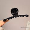 Presilha de cabelo série marrom caramelo antigo para coque alto pinça tubarão senso de alta qualidade prendedor de cabelo da parte de trás da cabeça garra de cabelo feminina adorno de cabeça