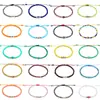 Pulsera Nueva de Cristal para Arroz Tejida a Mano Ojo del Diablo con Cuentas de Ojo Esmaltado para Mujeres