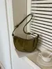 Bolso tipo croissant de diseño nicho estilo coreano para mujer, nuevo bolso tipo bollo vintage ins de moda, bolso de hombro y cruzado para el día a día