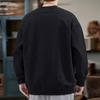 Sudadera Pesada Estilo Americano para Hombre, Primavera y Otoño, Engrosada, Corte Holgado, Talla Grande, Nuevo Modelo 2026, Estilo Primavera y Otoño, Top Oversize para Hombre para Personas Altas y Corpulentas