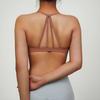 Roupa de Yoga Sexy Cruzada Europeia e Americana Sutiã Esportivo Sutiã Esportivo Feminino Pilates Fitness Corrida Costas Apertadas Nu