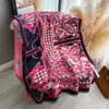 Novo Lenço Jacquard de Castanha Estilo Étnico Imitação de Caxemira para Viagem de Verão, Xale Quente Versátil Retrô Uso Duplo