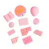 Resina simulada galleta rosa girly parche de chocolate crema funda de teléfono accesorio material de decoración DIY