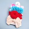2020 Nova Faixa de Cabelo para Bebê Acessórios de Cabelo Elásticos para Bebê Faixa de Cabeça com Laço de Renda de Nylon para Crianças Conjunto de Três Peças