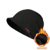 Gorro de Inverno, Chapéu Quente para Homens e Mulheres, Gorro de Tricô Soltinho com Forro de Fleece, Chapéu para Ciclismo de Outono e Inverno, Circunferência Craniana Grande, Faz o Rosto Parecer Menor