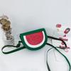 Bolsa infantil estilo coreano bolsa de moedas infantil fofa de desenho animado mini bolsa tiracolo estampada em Pu bolsa de acessórios para bebê atacado