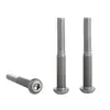 Parafuso Mecânico Cabeça Redonda Sextavada Meio Rosca Iso7380-1 Cabeça Chata Parafuso Sextavado Flor M3-M10 Classe 10.9