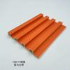 Tablero de pared ecológico de fibra de madera de bambú, tablero de pared integrado cóncavo-convexo rojo, tablero de rejilla para fondo de TV de sala de estar