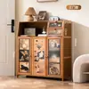Zapatero de Madera Maciza para Uso Doméstico, Zapatero de Madera Simple de Múltiples Niveles para Entradas Pequeñas y Estrechas, Zapatero Modelo Nuevo para Apartamentos Pequeños