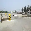 Cruce valla madera máquina valla eléctrica madera máquina cruce de ferrocarril valla valla eléctrica madera máquina barandillas eléctricas