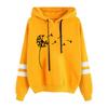 Sudadera de Bolsillo para Mujer Europea y Americana Transfronteriza 2022 Amazon Nuevo Top de Manga Larga Suelto Estudiante