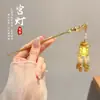 Pente de franja floral estilo antigo para mulheres, novo pente moderno estilo chinês para coques, pente simples Hanfu cheongsam, acessório de cabelo, ornamento de cabelo